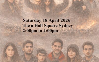Stand with the People of Iran to Overthrow the Mullah’s Dictatorship & Establish A Democratic Republic Iran                                                                                                                                                                      Saturday, 18 April 2026                                                                 Town Hall Square, Sydney                                                               2:00 PM – 4:00 PM