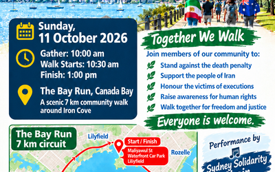 Walk for Life – Stop Executions in Iran